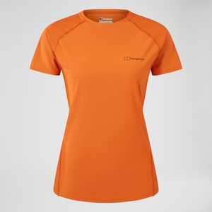 24/7 Short Sleeve Tech T-Shirt für Damen - Orange