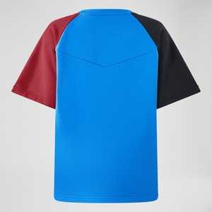 Unisex Storm 25 Kurzarm Shirt - Blau/Rot