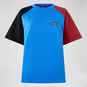 Unisex Storm 25 Kurzarm Shirt - Blau/Rot