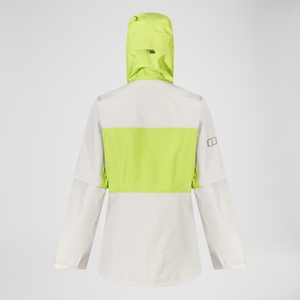 Wasserdichte Ridge-Seeker Damen-Gore-Tex Jacke - Grau/Gelb