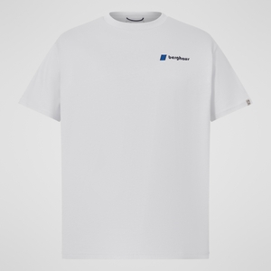 Doodle Mountain Patch Tee für Herren - Weiß