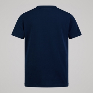 KIDS NO DROP KICKS T-SHIRT NAVY