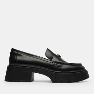 Leah Leather Platform Loafers