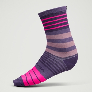 Block Socks - Bramble - S-M