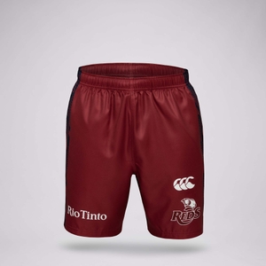 Canterbury of New Zealand M Qld Reds Gym Short Maroon - 3XL