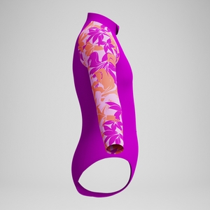 Maillot de bain Fille à manches longues rose