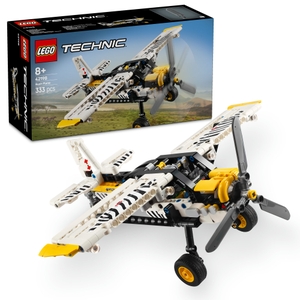 LEGO Technic Bush Plane Building Toy Set for Kids 42198 Toys