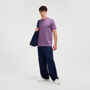 Renossa T-Shirt für Herren Dunkelviolett