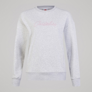 WOMENS SCENE-SET CREW GREY