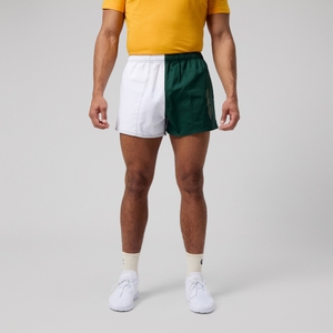 MENS FUNDAMENTAL HARLEQUIN SHORT GREEN
