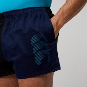 MENS FUNDAMENTAL HARLEQUIN SHORT NAVY