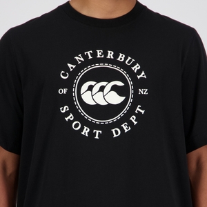 SPORT DEPT. LOGO T-SHIRT BLACK