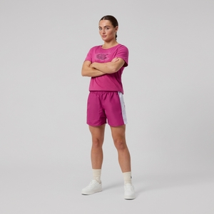 WOMENS FUNDAMENTAL PANEL TACTIC SHORT PINK