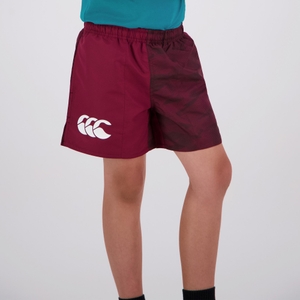 KIDS CAMO HARLETIC SHORT MAROON