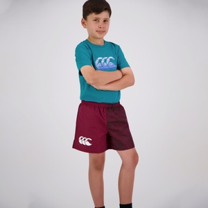 KIDS CAMO HARLETIC SHORT MAROON