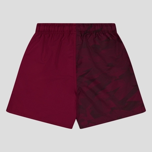 KIDS CAMO HARLETIC SHORT MAROON