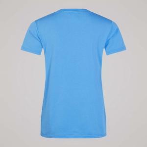 WOMENS FUNDAMENTAL T-SHIRT BLUE