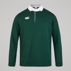MENS SOLID DYE RUGBY GREEN