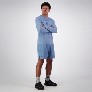 MENS TEMPO+ LONG SLEEVE TRAINING T-SHIRT BLUE