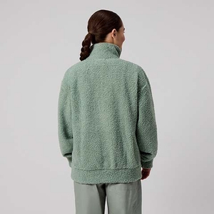 WOMENS SCENE-SET QUARTER ZIP GREEN