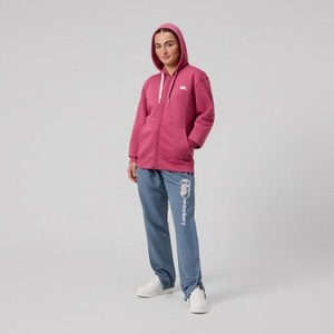 WOMENS UGLIES FULL ZIP HOODIE PINK