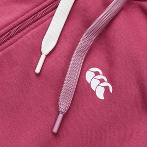 WOMENS UGLIES FULL ZIP HOODIE PINK