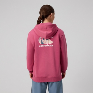 WOMENS UGLIES FULL ZIP HOODIE PINK