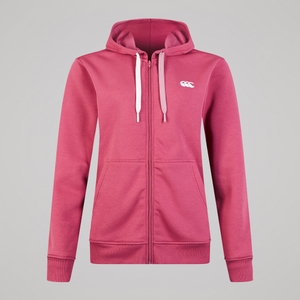 WOMENS UGLIES FULL ZIP HOODIE PINK