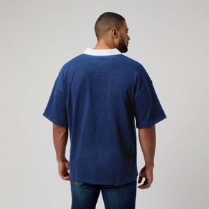 MENS SOLID DYE RUGBY BLUE