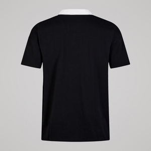 MENS SOLID DYE RUGBY BLACK