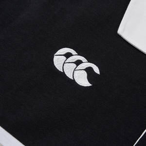 MENS YARN DYE RUGBY BLACK