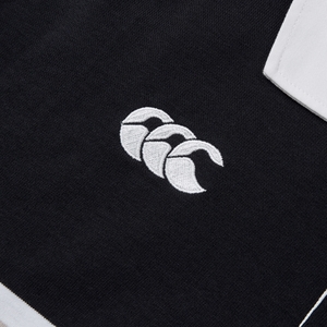 MENS YARN DYE RUGBY BLACK