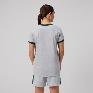 WOMENS LEGENDS RINGER T-SHIRT GREY