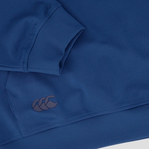 WOMENS TEMPO+ QUARTER ZIP SWEATER BLUE