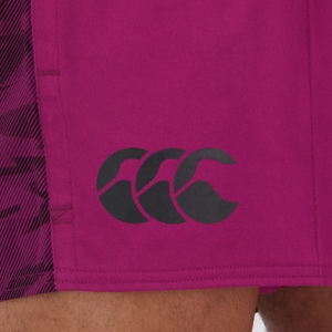 MENS CAMO HARLEQUIN SHORT MAROON