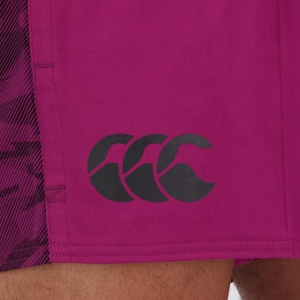 MENS CAMO HARLEQUIN SHORT MAROON
