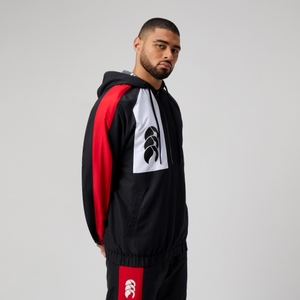 MENS LEGENDS QUARTER ZIP JACKET BLACK