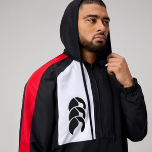 MENS LEGENDS QUARTER ZIP JACKET BLACK