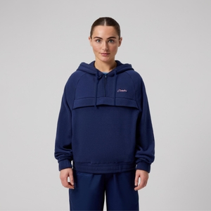 WOMENS SCENE-SET HOODIE NAVY