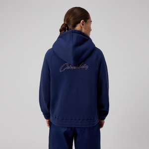 WOMENS SCENE-SET HOODIE NAVY