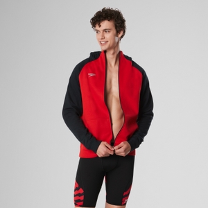 SPEEDO MALE TEAM JACKET RED - S