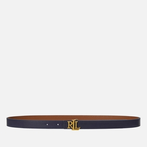 Lauren Ralph Lauren Leather Reversible 20 Skinny Belt