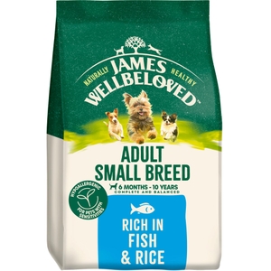 Adult Fish & Rice Small Breed Dry Dog Food