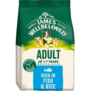 Adult Fish & Rice Dry Dog Food 15kg