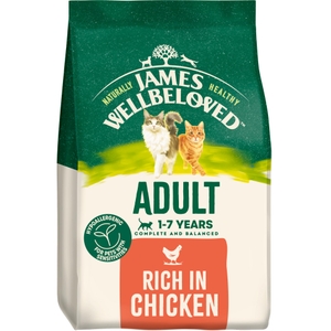 Adult Chicken & Rice Dry Cat Food 12kg