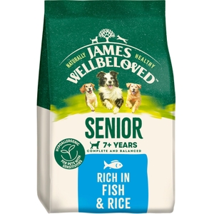 Senior Fish & Rice Dry Dog Food 12kg