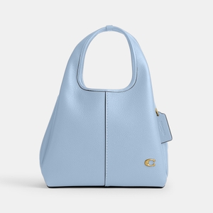 Coach Lana 23 Pebble-Grain Leather Shoulder Bag