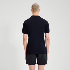 Monvali Polo für Herren Schwarz