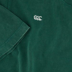 MENS CCC SCRIPT WASHED T-SHIRT GREEN