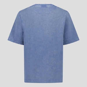 MENS CCC SCRIPT WASHED T-SHIRT BLUE